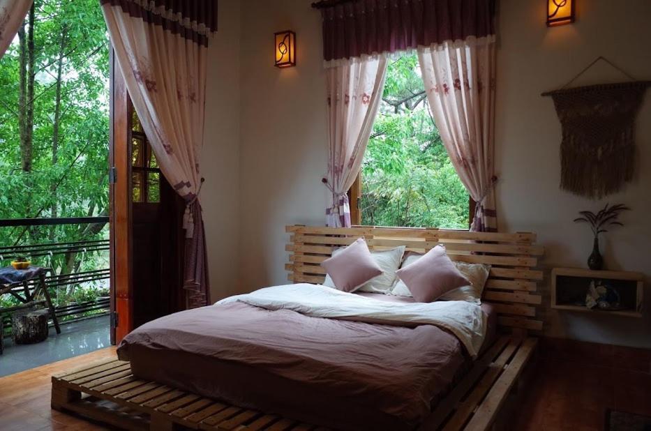 Sum Villa Homestay Mang Den Kon Von Kla Экстерьер фото